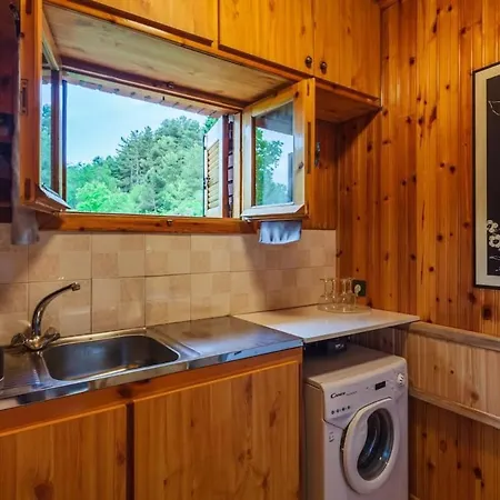 Stone Forest Escape - Cozy Cinema & Starry Sky Σαλέ *