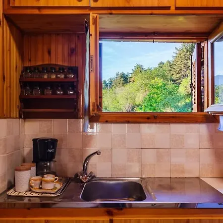 Stone Forest Escape - Cozy Cinema & Starry Sky Artemisía