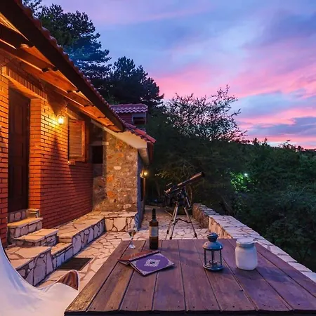 Stone Forest Escape - Cozy Cinema & Starry Sky Σαλέ Artemisía