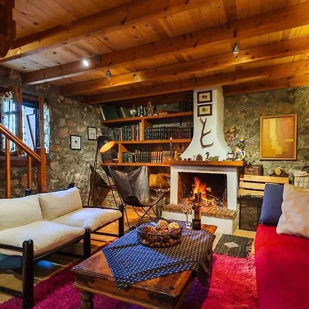 Stone Forest Escape - Cozy Cinema & Starry Sky *