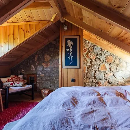 Stone Forest Escape - Cozy Cinema & Starry Sky Σαλέ *