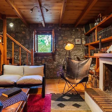 Stone Forest Escape - Cozy Cinema & Starry Sky Artemisia